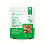 Smallbatch Freeze Dried Treats, Duck Liver For Dogs & Cats, 3 Oz. Fixed Price $24.54.