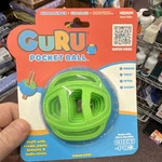 Guru Pocket Ball Medium Dog Toy Squeaky Treat Dispensing Ultra-durable Chew-pro. Fixed Price $12.99.