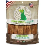 Loving Pets Natural Value Chicken Stick Recipe Dog Treats. Fixed Price $21.99.