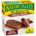 Nature Valley Biscuit Sandwiches, Chocolate Peanut 5 Count (pack Of 1), Brown. Fixed Price $11.99.
