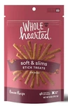 Wholehearted Grain Free Soft And Chewy Bacon Recipe Dog Stick Treats 6 Oz 3 Pack. Fixed Price $19.99.