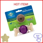 Petsafe Busy Buddy Bouncy Bone Treat-holding Toy For Dogs Scented Stimulation. Fixed Price $10.64.