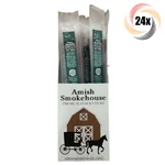 Full Box 24X Sticks Amish Smokehouse Jalapeno 100% Beef Snack 1.25OZ. Fixed Price $53.14.