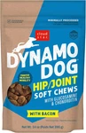 Dynamo Dog Soft Chews Hip & Joint Grain Free Treats, Bacon Cheese, 14 Oz.. Fixed Price $26.99.
