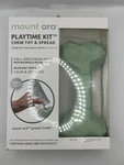 Mount Ara Chill Playtime Kit Dog Treats 4-OZ 1PSCGREEN With Real Peanut Butter. Fixed Price $15.95.