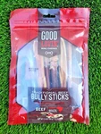 Good Lovin' Dog Chews Traditional Beef Bully Sticks 2.4 Oz. 6 Count. Fixed Price $13.99.