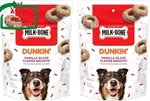 Milk-bone Limited Edition Dunkin' Vanilla Glaze Flavor Biscuit Dog Treats, 8 Oun. Fixed Price $13.48.
