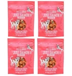 4 Packs Trader Joe's Freeze-dried Just Salmon With Skin For Dogs & Cats 1.5 Oz.. Fixed Price $28.69.