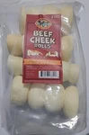 Beef Cheek Rolls For Dogs Natural & Odor-free Rawhide Chews 5 To 6 In.... Fixed Price $24.99.
