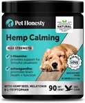 Natural Hemp Calming Chews For Dogs, Maximum Strength Stress Support Anxious. Fixed Price $77.99.