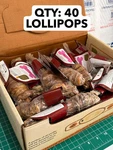 40-COUNT Pack Canine Caviar Lollipop 6" Buffalo Dog Chews Dental 100% Natural. Fixed Price $110.99.