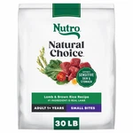 Nutro Natural Choice Lamb And Brown Rice Small Bites Adult Dry Dog Food, 30 Lbs.. Fixed Price $43.98.