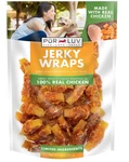 Pur Luv Dog Treats Chicken & Sweet Potato Jerky Wraps Made With Real. Fixed Price $21.98.