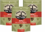 Walk About 3 Pack Of Dog Treats Jerky, 5.5 Ounces, Wild Boar Recipe. Fixed Price $90.42.