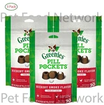 Greenies Tablet Pill Pockets For Dogs, Hickory Smoke 3.2 OZ/30 Count (3-PACK). Fixed Price $35.99.