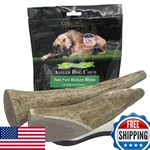Deluxe Naturals 2-PACK Medium Whole Elk Antler Dog Chews For Small And. Fixed Price $44.39.