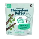 Shameless Pets Dental Sticks Dog Treats Mighty Mint 28 Oz. Fixed Price $22.99.