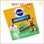 Pedigree Dentastix Dental Chews For Dogs, Small And Toy Breed Treats, Fresh. Fixed Price $13.54.