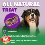 Lively Tails Large Dog Marrow Bones Usa Made Beef Filled 6 Count 3 Inch. Fixed Price $41.95.