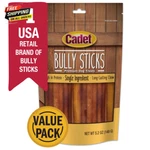 Cadet Bully Sticks Dog Treats 5.2 Oz. Value Pack Free Shipping. Fixed Price $19.73.