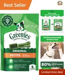 Natural Veterinary-approved Greenies 3OZ Petite Dental Treats For Small Dogs. Fixed Price $13.99.