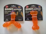 *qty 2 New* Spot Scent-sations Flavored Dog Aggressive Chew Toy Bone Durable 5". Fixed Price $15.96.