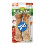 Nylabone Healthy Edibles Longer Lasting Beef Treats Regular 2 Count. Fixed Price $14.91.