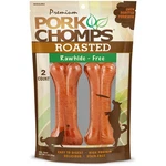 Pork Chomps Roasted Pressed Skin Dog Chews, 2 Count (pack Of 1), Red. Fixed Price $7.64.