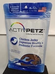 Activpetz Chicken Jerky Dog Treats/digestive And Probiotic Formula/soy/corn Free. Fixed Price $10.99.