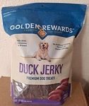 Golden Rewards Premium Dog Treats-duck JERKY-32 Oz Bag ( 2LB ) Fast Shipping. Fixed Price $39.00.