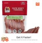 3 Oz Duck Jerky Tender Dog Treats, High Protein, Low Fat, No Artificial Colors!. Fixed Price $17.95.