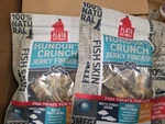 Plato Hundur's Crunch Jerky Fingers 3.5 Oz 100% Fish Skin Dog Treat (pack Of 2). Fixed Price $19.51.