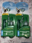 Lot Of 2 Tropiclean Fresh Breath Dog Oral Care Kit Small And Medium Fast Ship!. Fixed Price $17.09.