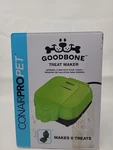 Conairpro Pet Goodbone Treat Maker W/cuisine Recipe Book Green. Fixed Price $8.99.