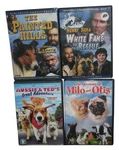 Dogs / Cats Animals Dvd Lot - (white Fang Milo & Otis Aussie Ted Lassi. Fixed Price $8.54.