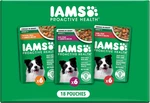 Proactive Health Adult Wet Dog Food Variety Pack, 3.5 Oz. Pouch, (18 Count). Fixed Price $35.90.