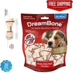 Pack Of 36 Mini Dream Bone Dog Chew Treats With Real Chicken Vegetables Vitamin. Fixed Price $23.47.