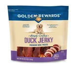 Duck Flavor Premium Dry Jerky Treats For All Dogs, Low Fat, Gain Free, 64 Oz. Fixed Price $35.64.