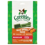 Greenies Regular Natural Dog Dental Treats 12 Ounce Sweet Potato Flavor. Fixed Price $23.99.