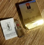 Yves Saint Laurent Rouge Pur 412 11 Red Lipstick SPF8 Mini. Fixed Price $25.00.