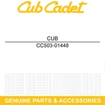 Cub Cadet 503-01448 Seal 40X72X7 Challenger MX750 MX550 Eps 4X4. Fixed Price $41.95.