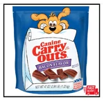 Canine Carry Outs Bacon Flavor Dog Treats, 47OZ Bag. Fixed Price $13.43.
