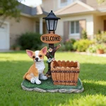 Sitting Chihuahua Dog Planter Statue Resin Animal Flower Pot Indoor Outdoor. Fixed Price $141.00.