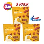 3 Pack, Wiggles & Wags All Life Stages Jerky Cuts Dog Treats -chicken, 64 Oz Bag. Fixed Price $75.58.