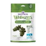 Whimzees Wellness Alligator Dog Dental Treats Natural Chews Small Size 24 Count. Fixed Price $19.95.