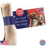 Devil Pet Co. Split Elk Antlers For Dogs Natural Chew Exposed Marrow -. Fixed Price $44.95.