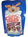 Canine Carry Outs Steak Bites Beef Flavor 4.5 Oz Made Usa With Real. Fixed Price $7.99.