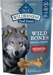 Wilderness Bones Grain-free Dental Chews Dog Treats, Medium, 27-OZ Bag. Fixed Price $69.02.