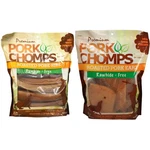 Scott Pet Pork Chomps Roasted Skin Dog Chews, Ear & Rib Shapes (20 Count). Fixed Price $51.70.