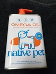 Native Pet Omega Oil For Dogs - Fish Supplements With 3 8.0OZ. Fixed Price $12.75.